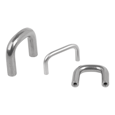 Finger grips, stainless steel round