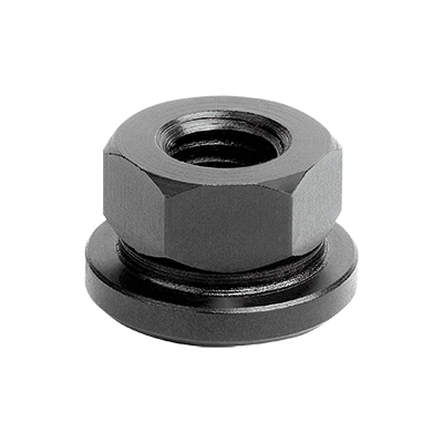 Tuercas hexagonales con collar - pulgadas