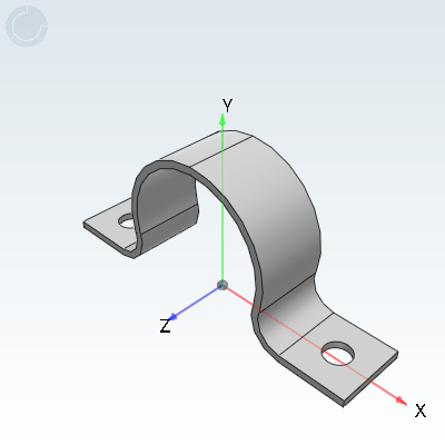 Pipe clamps DIN 1597 double-lash, light version