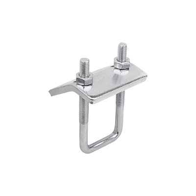 Clamping bracket for C-profile mounting rails System 28 and 41
