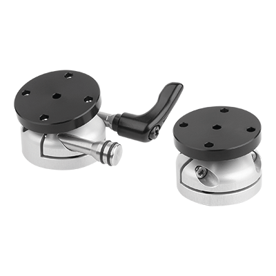 Pivot heads swivel angle 30°