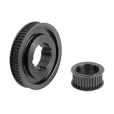 齿带轮 HTD 8M 型，用于使用锥形夹紧套安装