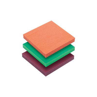 Plaques d'amortissement