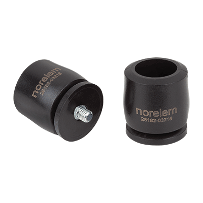 Strukturdämpfer axial dämpfend, softe Ausführung