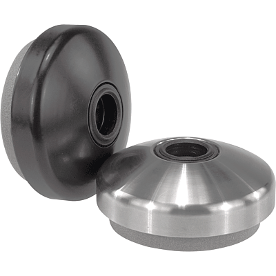 Teller für Gelenkfüße mit Schwingungsdämpfung