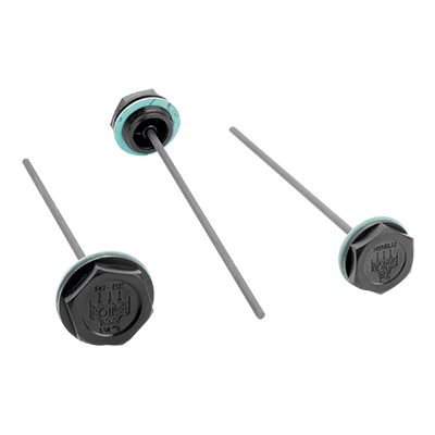 Screw plugs with dipstick