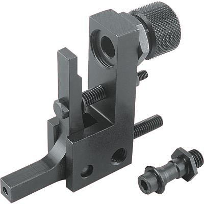 Supporto per comparatore girevole 90°, leva tastatrice con filettatura