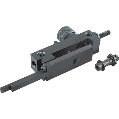 Supporto per comparatore girevole 180°, leva tastatrice con foro