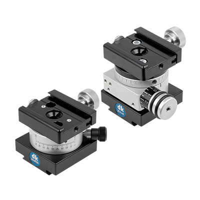 Quick-action clamp, aluminium rotatable