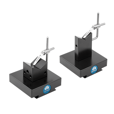 Vés en aluminium avec bride à lame ressort / bride pivotante