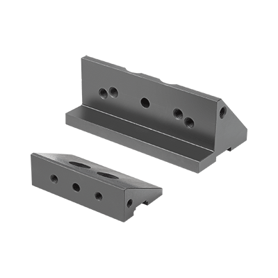 Attachment step jaws for centric vice, jaw width 80–125 mm