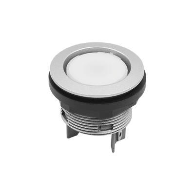 信号灯 LED，内置款式，Ø 22.3 mm 扁插头接口，紧凑型