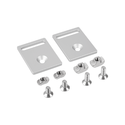 Plaques de raccordement pour lampes à LED avec rainure