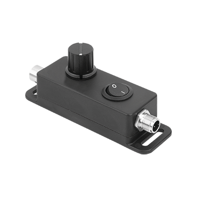 Dimmer operating unit 24V DC with M12 A-coded plug/socket