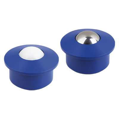 Sfere portanti con alloggiamento in plastica