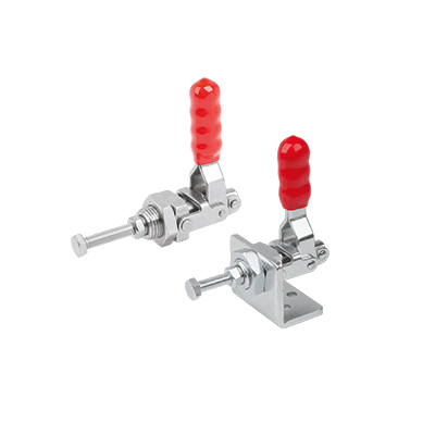 Push-pull toggle clamp with mounting bracket