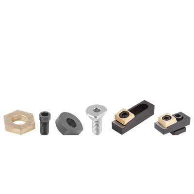 Fixture clamps, fixture clamp screws