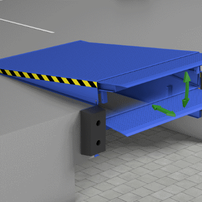 HYDRAULIC DOCK LEVELLERS WITH TELESCOPIC LIP FOR THE MOST DEMANDING REQUIREMENTS