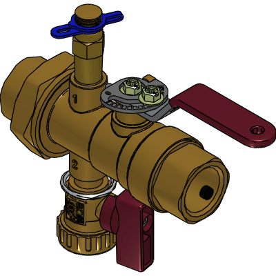 NuTech BB2e075F075FPT1DV2 Industrial Valves