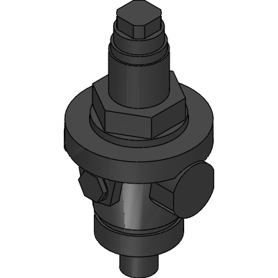 Officine Rigamonti Pressure reducing valve with diaphragm PN40 with compensation chamber and stainless steel seat Industrial Valves