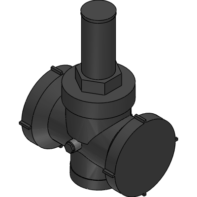 Officine Rigamonti PRESSURE REDUCING VALVES WITH PISTON PN 25 WITH COMPENSATION SYSTEM AND STAINLESS STEEL SEAT Industrial Valves