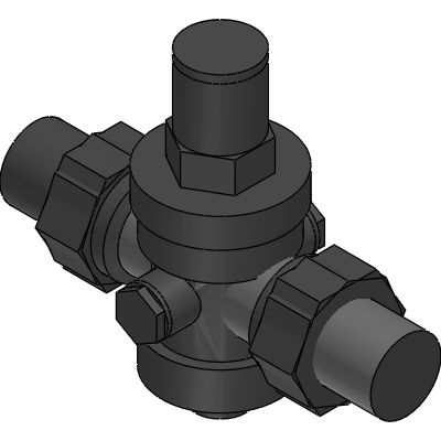 Officine Rigamonti PRESSURE REDUCING VALVES WITH PISTON PN 25 WITH STAINLESS STEEL SEAT Industrial Valves