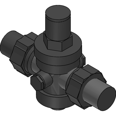 Officine Rigamonti PRESSURE REDUCING VALVES WITH PISTON PN 25 WITH STAINLESS STEEL SEAT Industrial Valves
