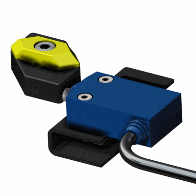 Electromechanical limit switch kit with cable