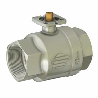 2-way full-bore threaded-ends