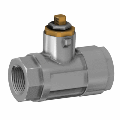 2-way high-pressure threaded-ends, reduced bore