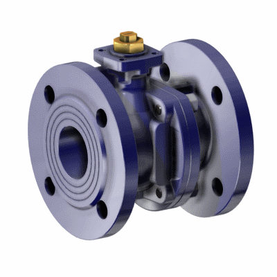 2-way full-bore, flanged