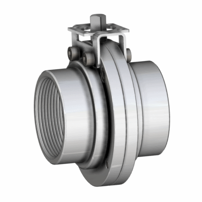 2-way butterfly valve