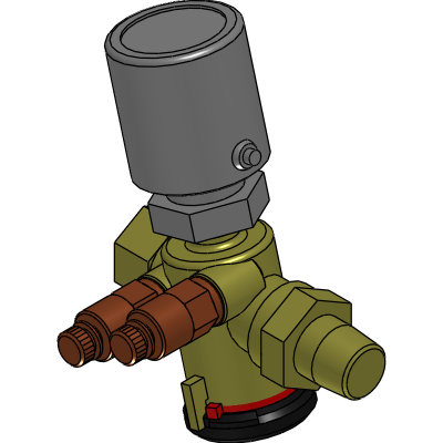 Oventrop 1146204+1012415(architecture=350) Industrial Valves