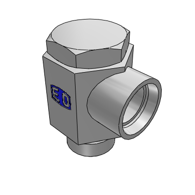 WHK-R high pressure elbow swivel screw connection