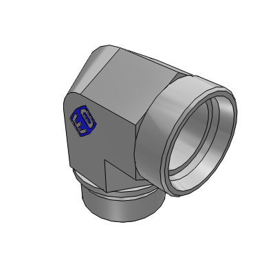 Male stud elbow