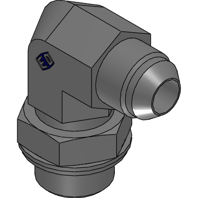 Male stud elbow
