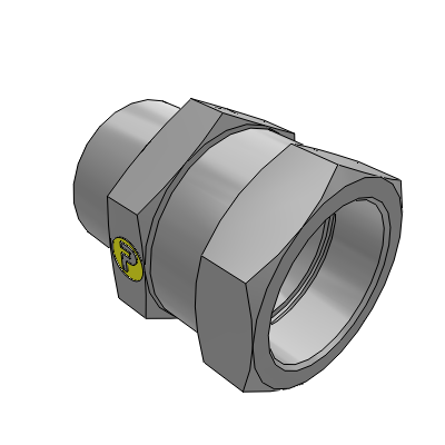 Triple-Lok swivel nut male pipe