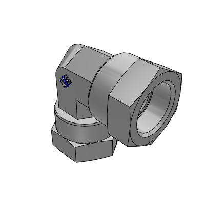 Female/Female swivel adapters BSPP 60° cone
