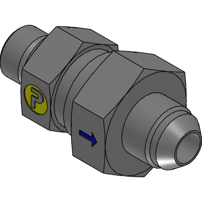 Parker Steel, zinc plated, chrom6-free