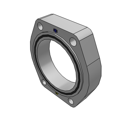 Flare flange connection | Tube to port connection