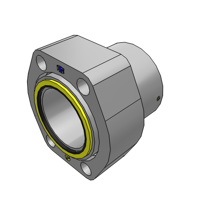 Weld adapter connection | SAE 3000/ISO 6162-1