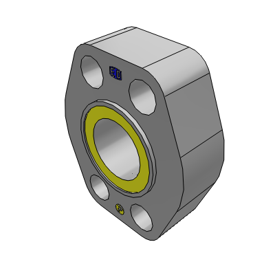 Flare flange connection | Tube to port connection, bonded seal