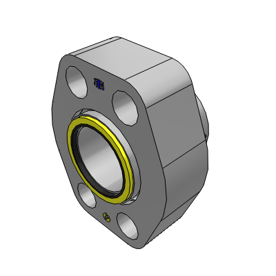 Weld adapter connection | SAE 3000/ISO 6162-1