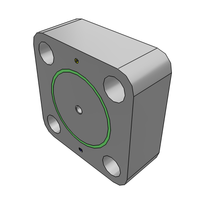 Blind flange | ISO 6164