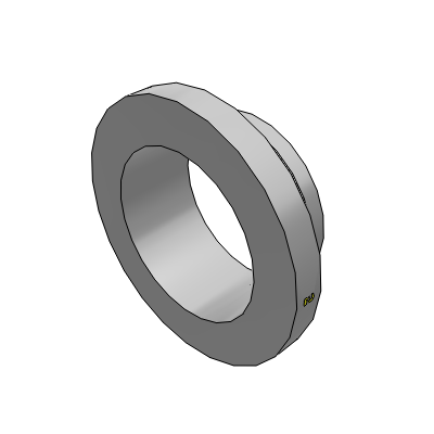 Flare flange connection | Tube to flange connection, flat face
