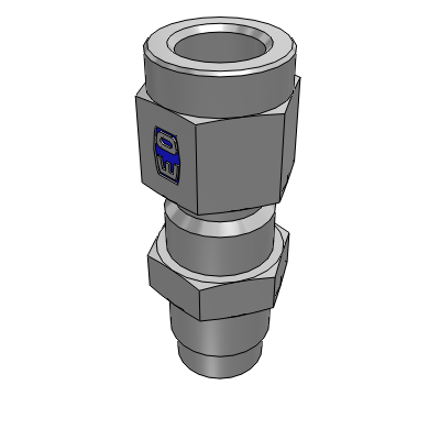 Test Point pressure gauge connector with threaded connection M 16x2