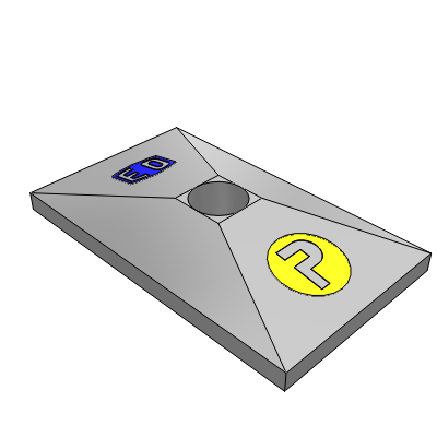 Components, DIN 3015, part 3, cover plate