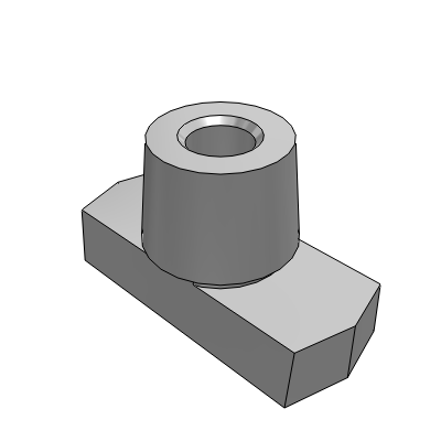 Components, DIN 3015, part 3, rail nut