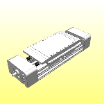High moment rodless - ball screw