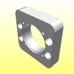 Motor flange